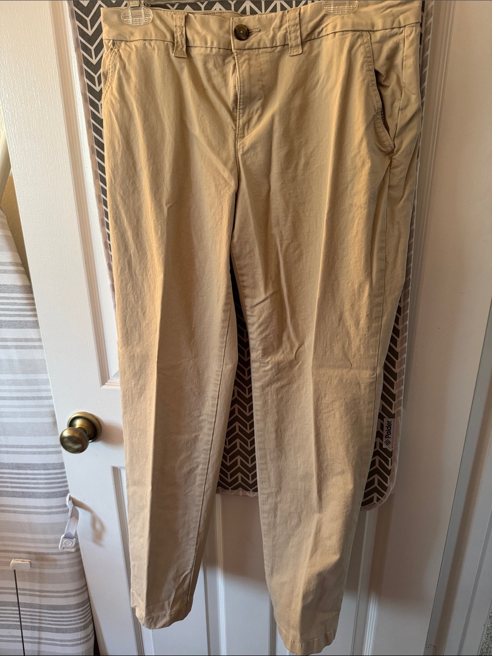 Tommy Hilfiger Women's Khaki Chino Pants